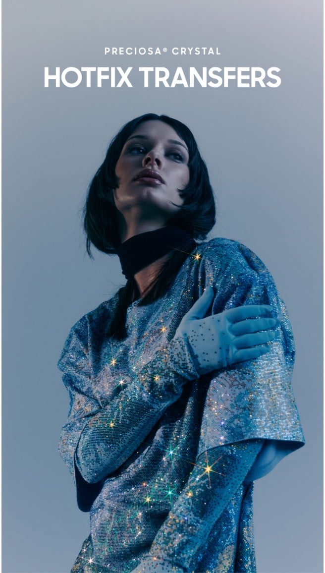 Preciosa® Crystal Hotfix Transfers